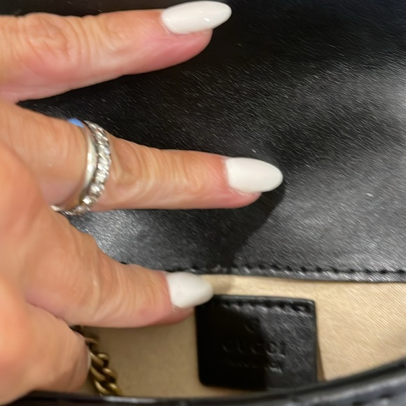 Gorgeous extra small GG crossbody bag in black - Picture 4 of 4